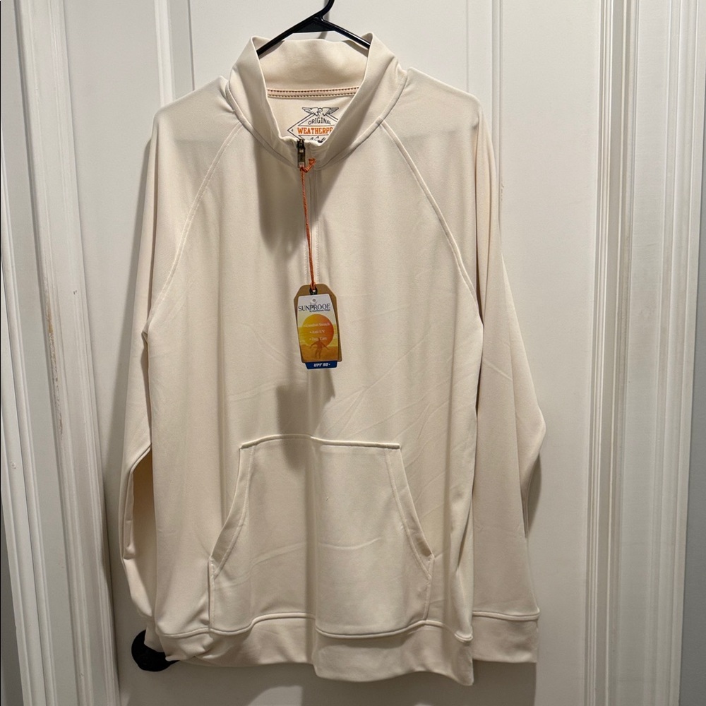 NWT Original Weatherproof Vintage long sleeve with pockets